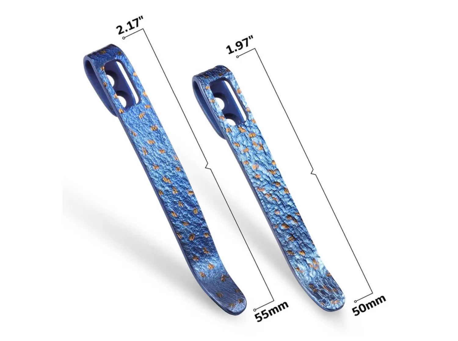 Two Flamed Titanium Clips T002B-CIVIVI Discount