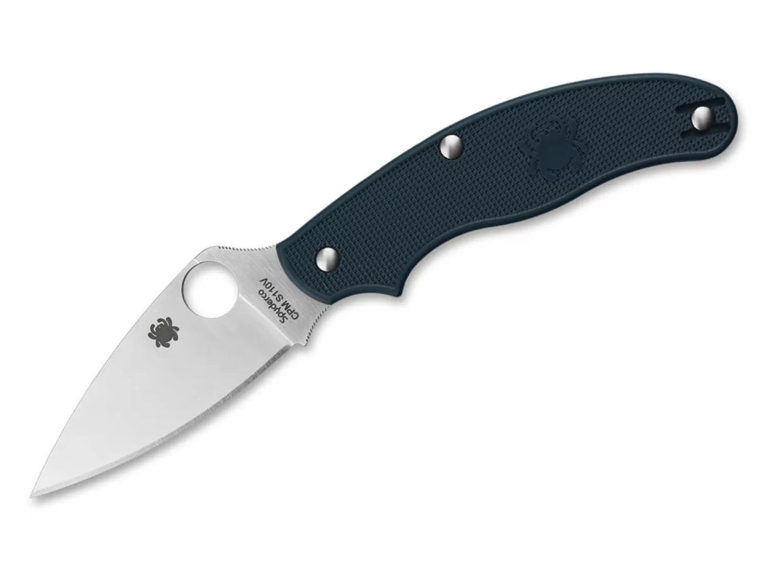 UK Pen Knife Dark Blue-Spyderco Fashion