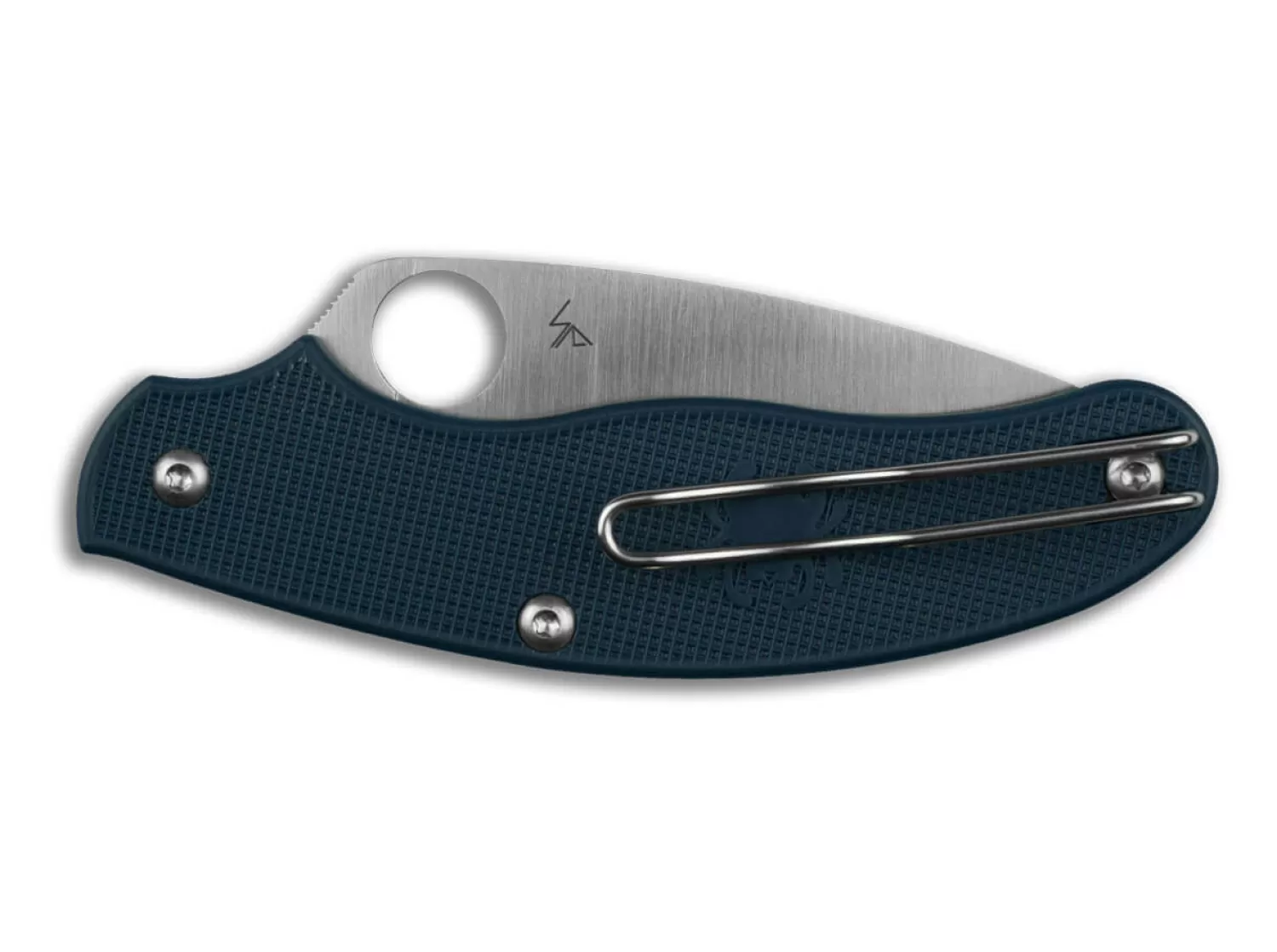 UK Pen Knife Dark Blue-Spyderco Fashion