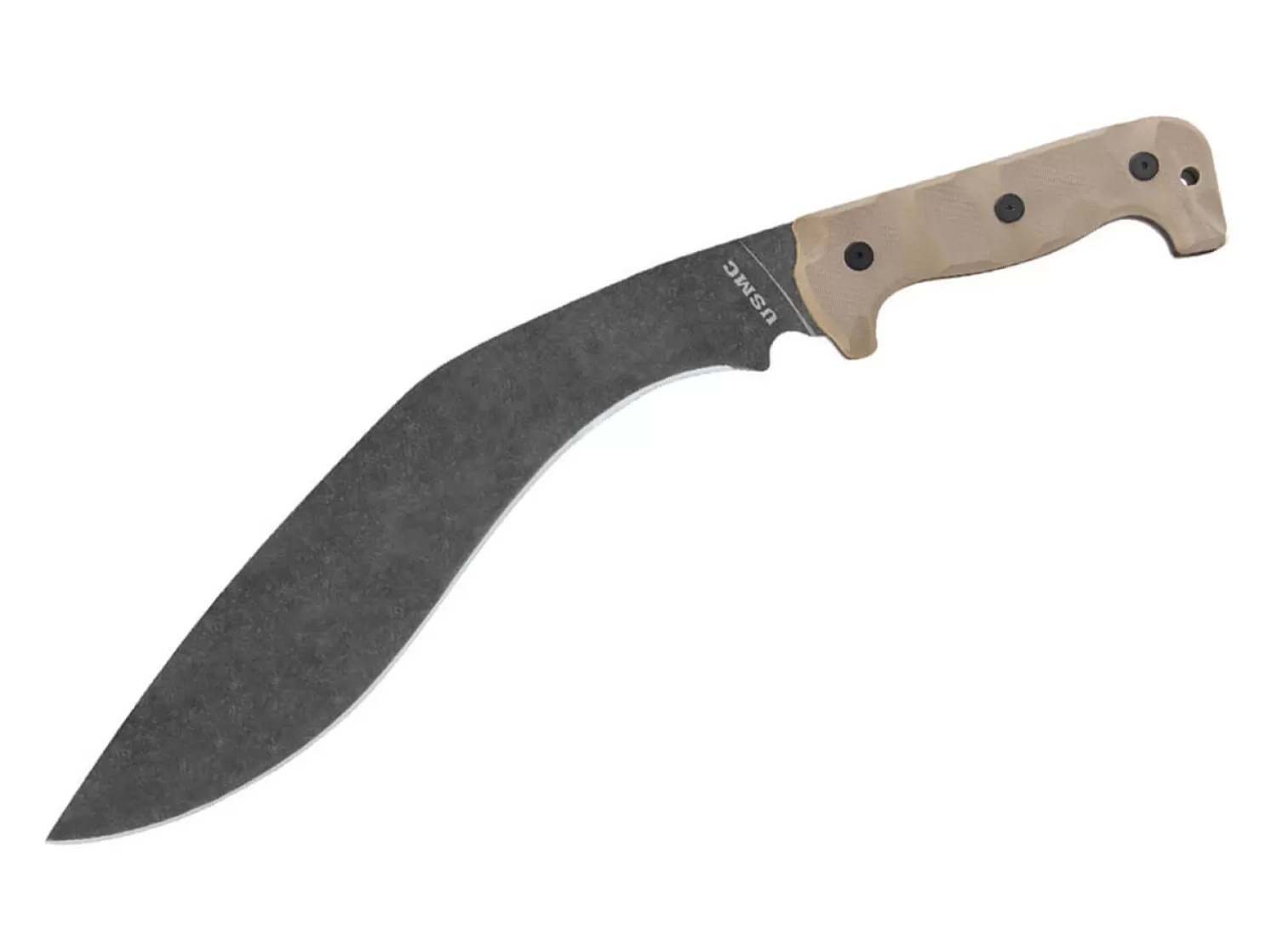 USMC Desert Sand Kukri Knife-United Cutlery Cheap