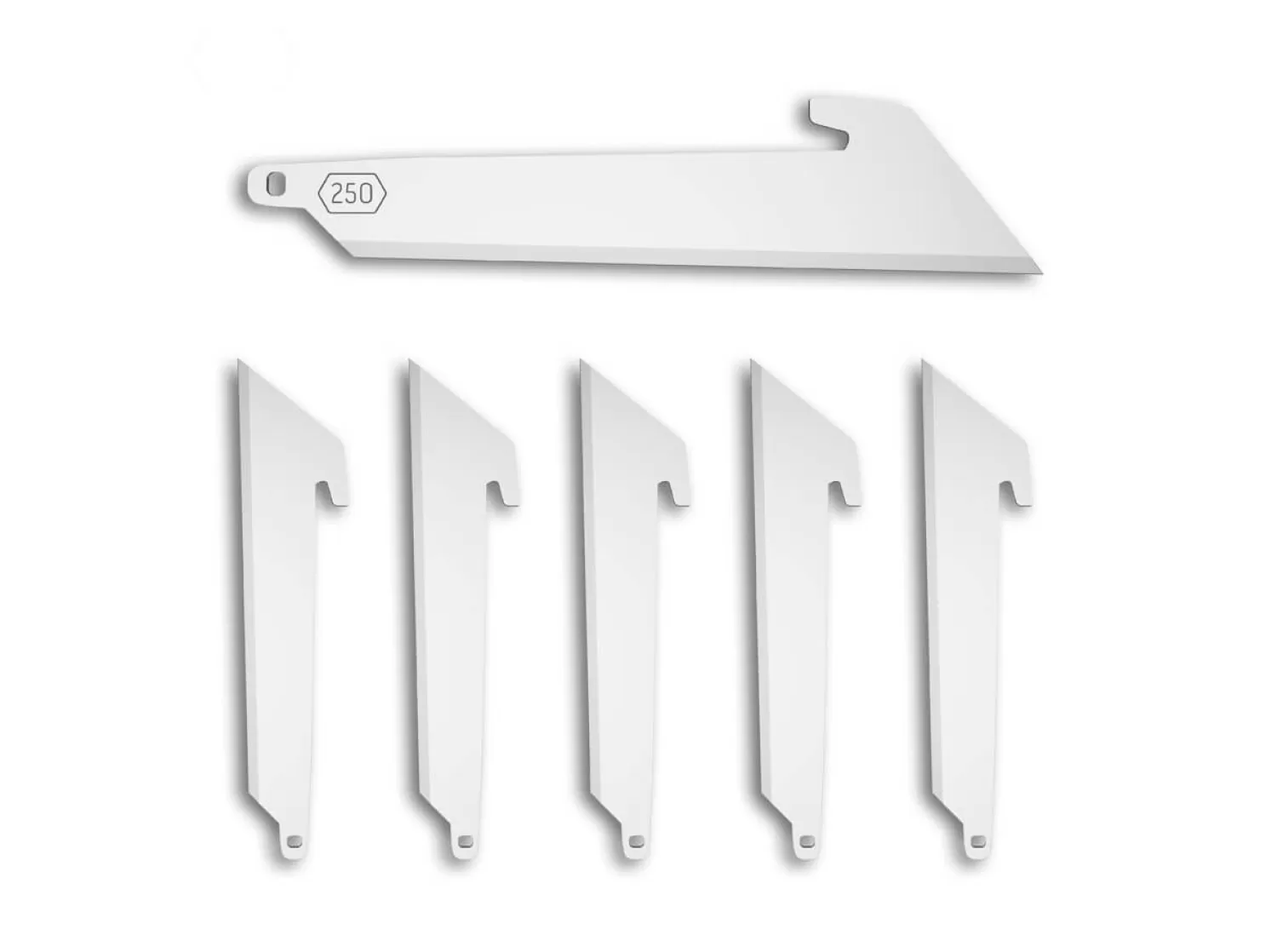 2.5" Utility Replacement Blades 6-Pack-Outdoor Edge Sale