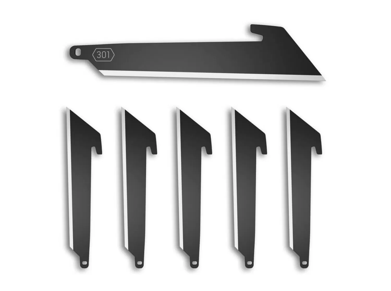 3.0" Utility Replacement Blades 6-Pack Black Oxide-Outdoor Edge Best Sale