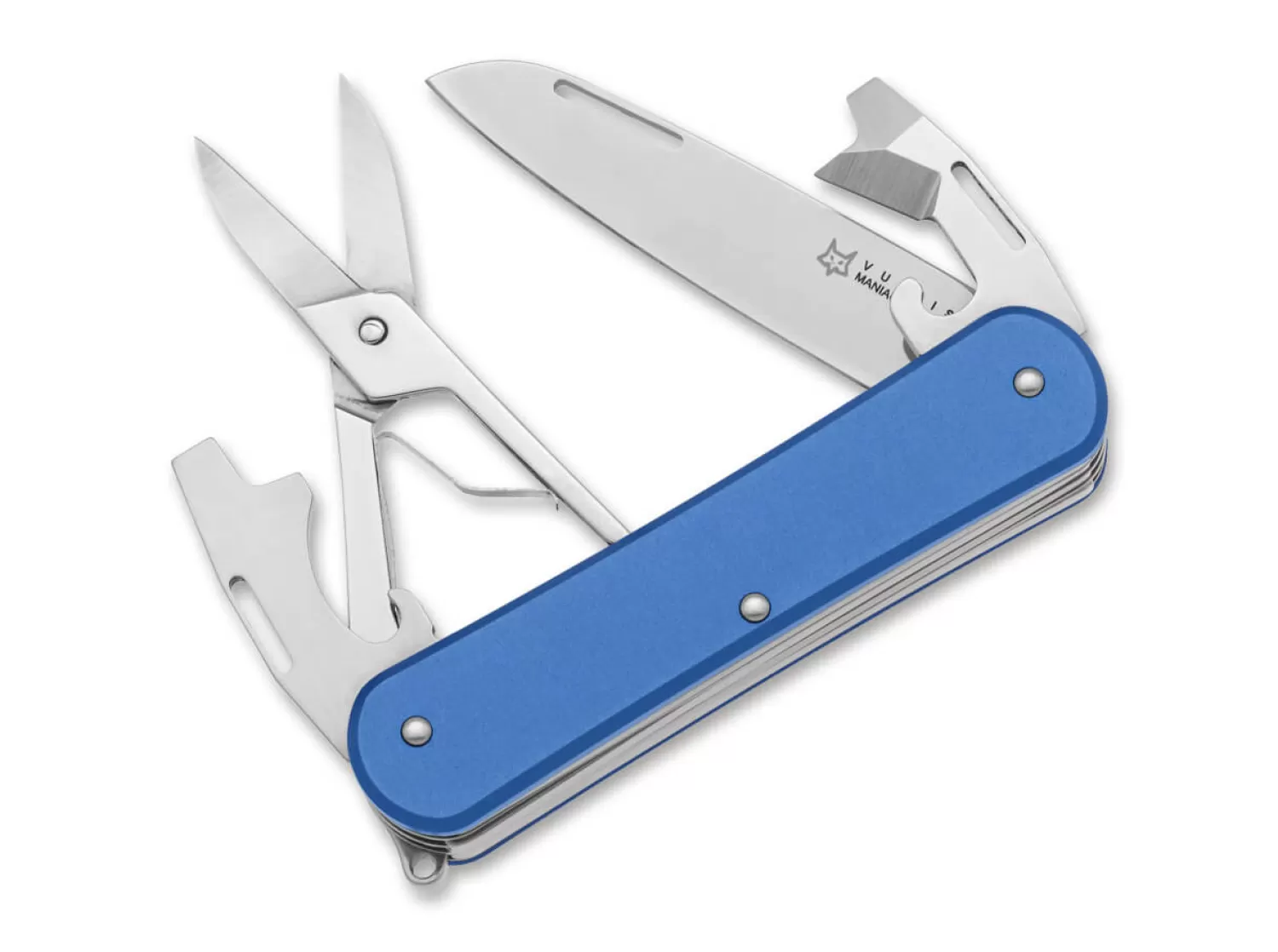 Vulpis 130-F4 Aluminum Sky -Fox Knives Hot