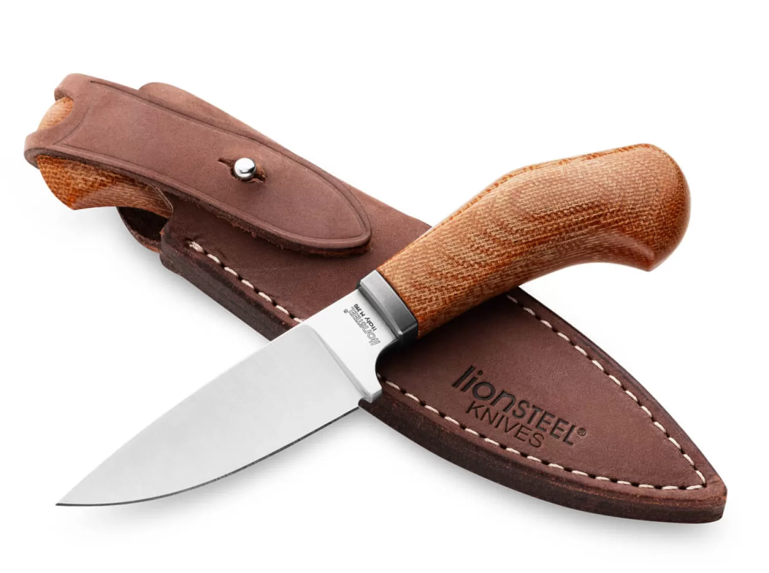 Willy Micarta Natural-LionSteel Hot