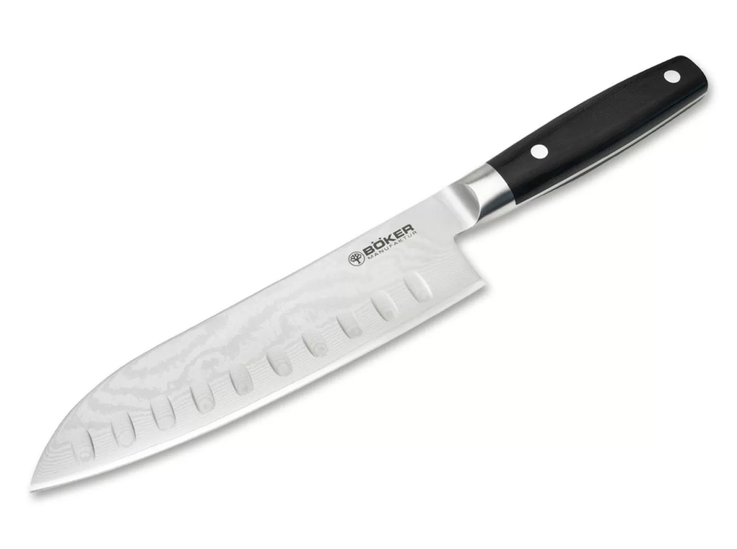 Yadama Premium Santoku with Hollow Edge-Böker Manufaktur Outlet